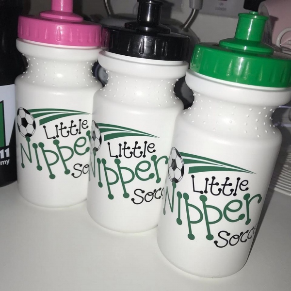 Little Nipper Soccer Water Bottles